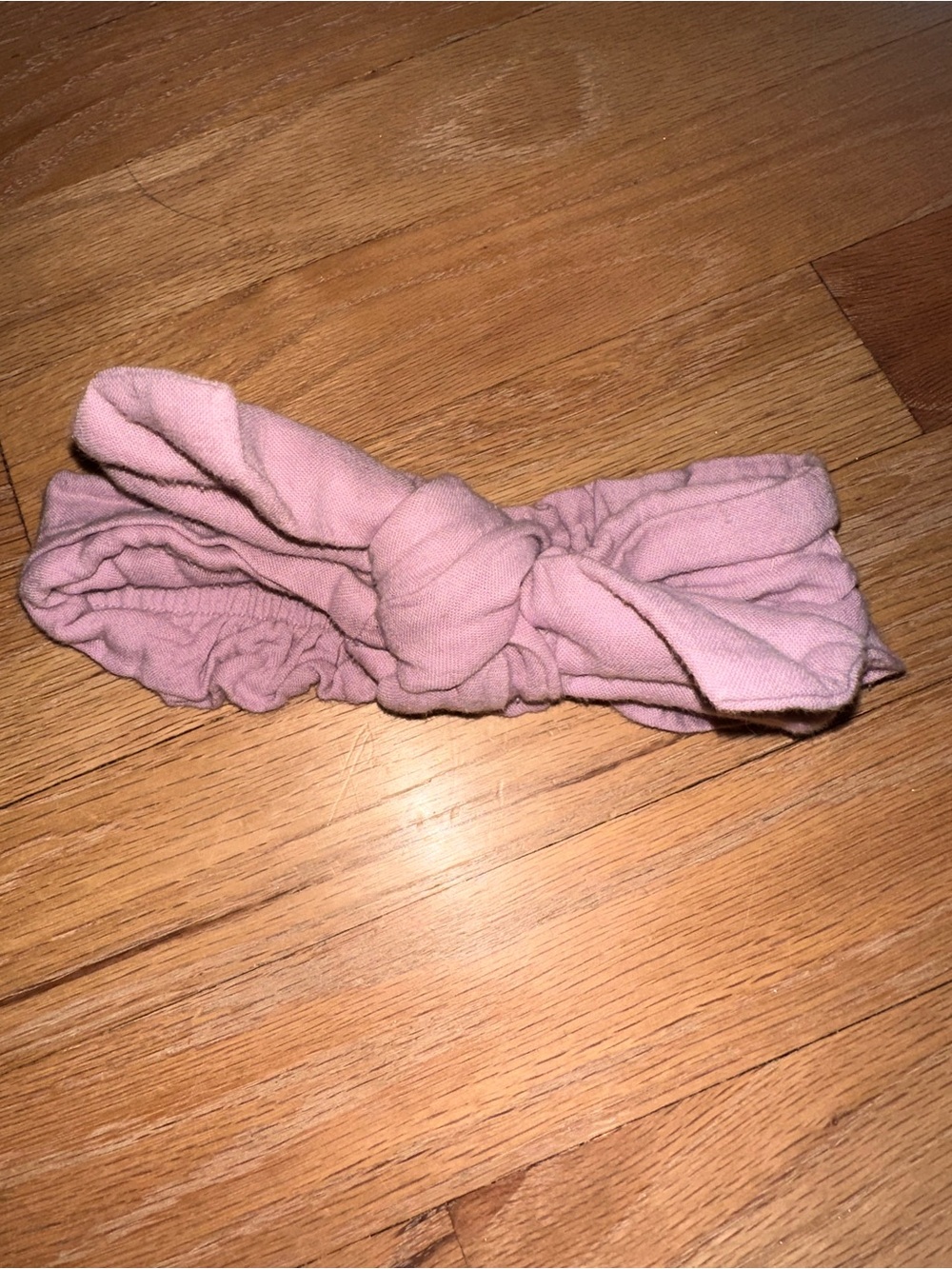 Kate Quinn Lavender Knotted Headband ORGANIC COTTON